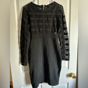 EUC, Bodycon sleek stretch mini dress